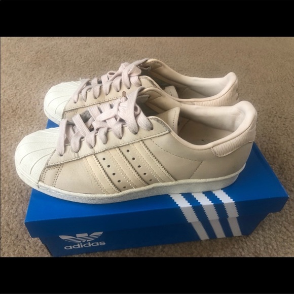 Adidas Superstar Women’s Cream Colored - Picture 3 of 4